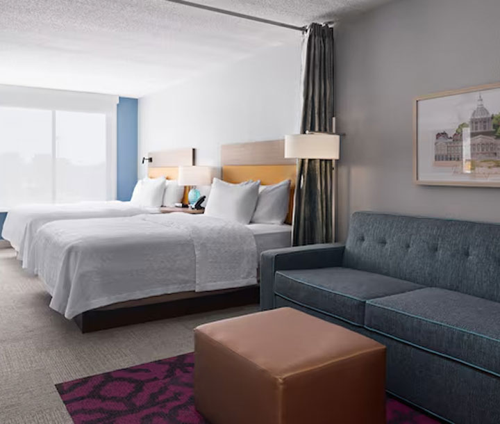 Home2 Suites by Hilton - interior bedroom