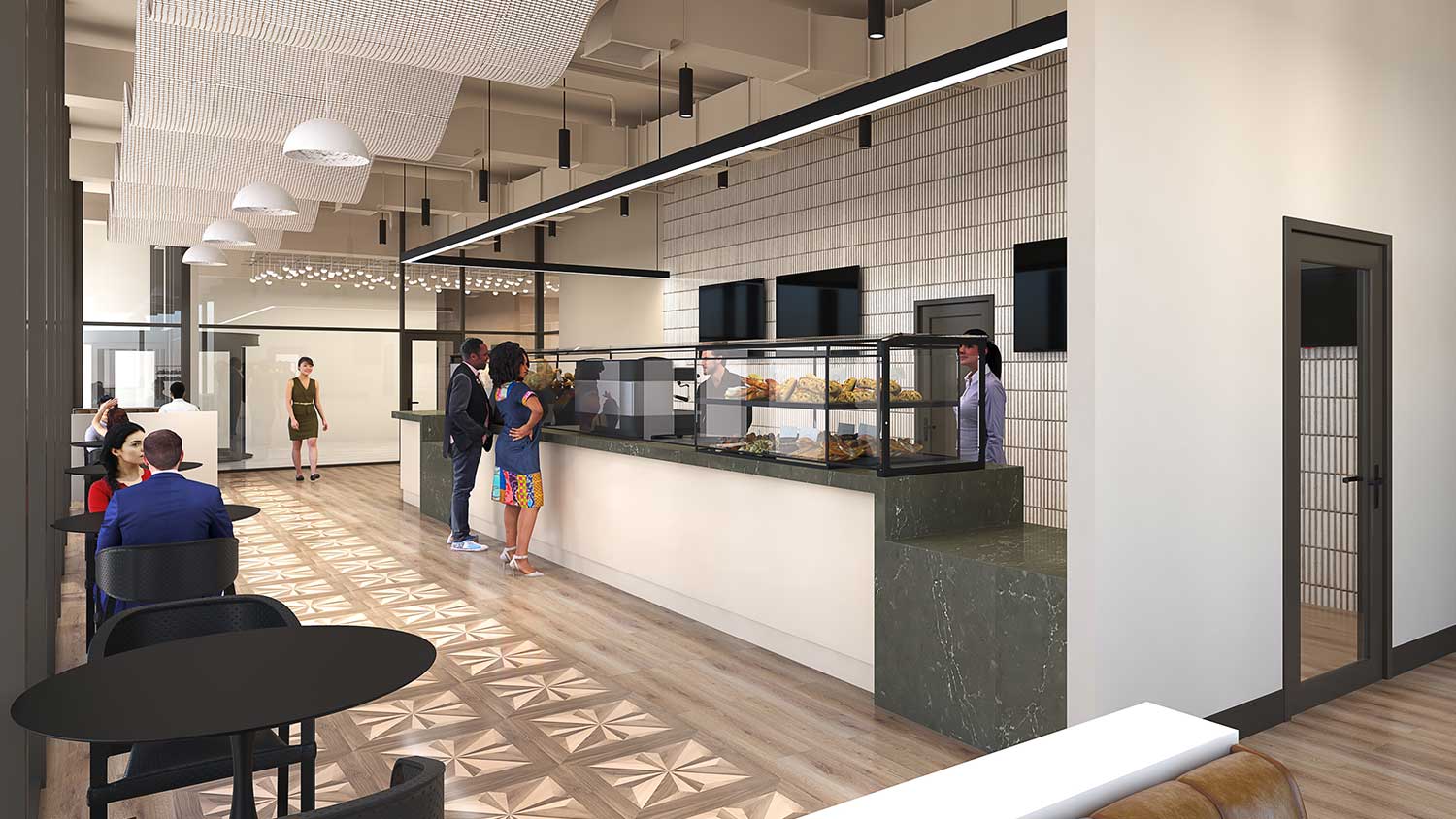 THE HUB - Interior CAFE