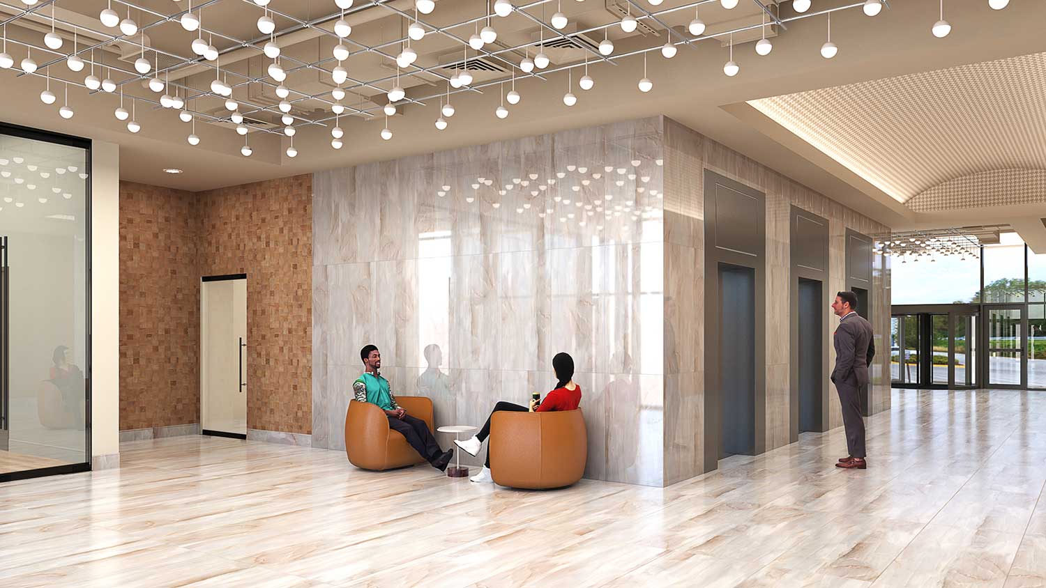 THE HUB - Interior Lobby