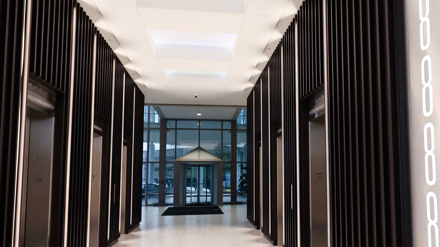 THE EIGHTS - interior hallway